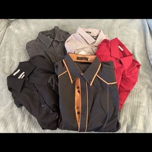 Mens Dress Shirts Bundle